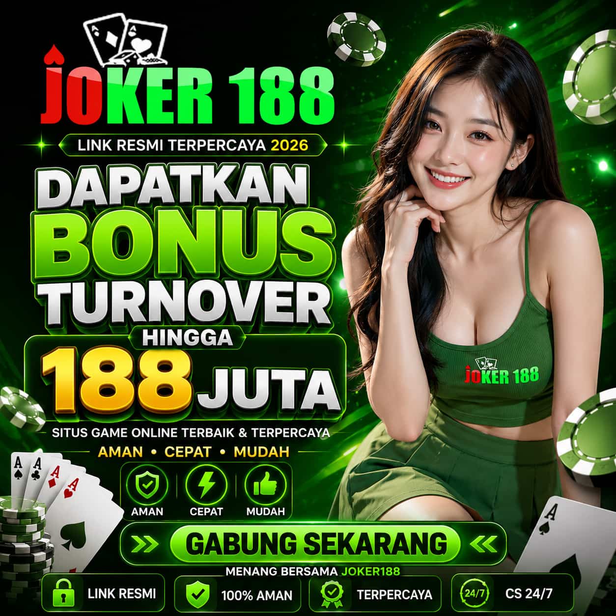 JOKER188 : Situs Gacor Link Slot Online Resmi JOKER 188 Terpercaya 2026